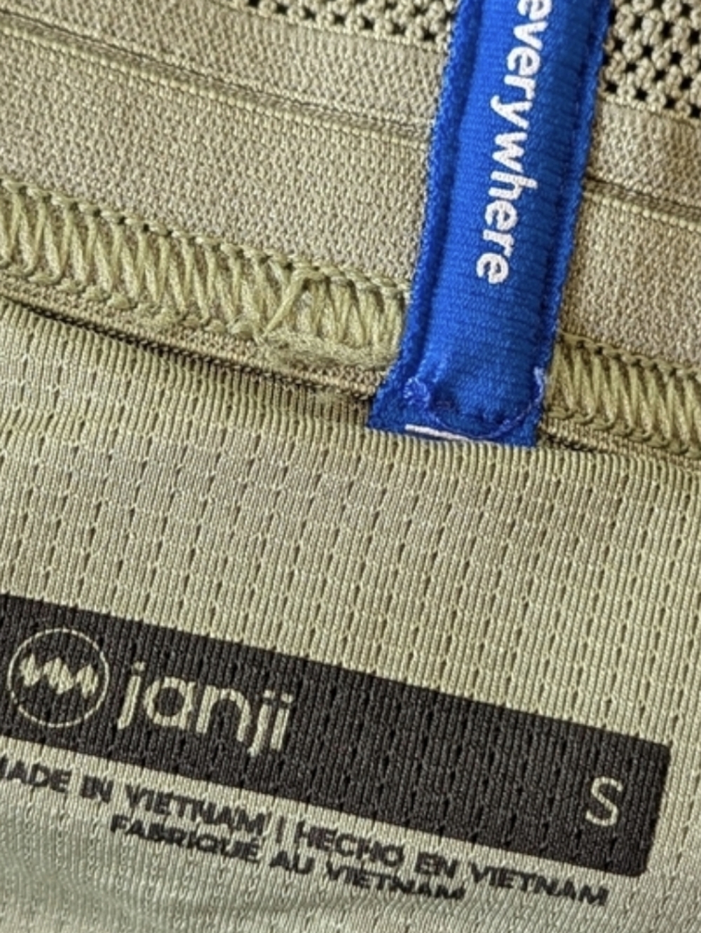Janji Men's AFO 5" Middle Run Shorts Glacial Green Lightweight, Lined - Picture 11 of 15